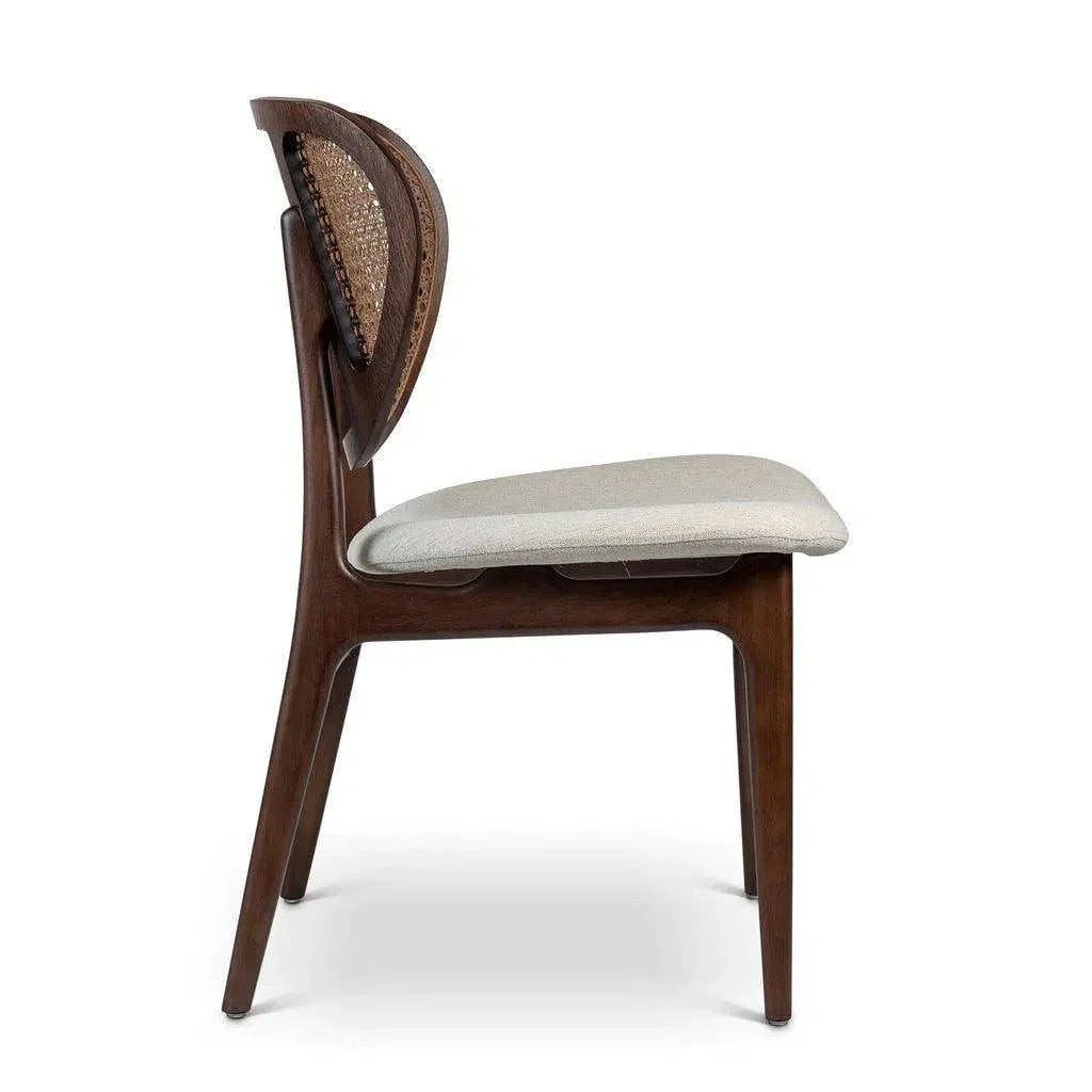 Urbia Joelma Boucle Fabric Armless Dining Chair