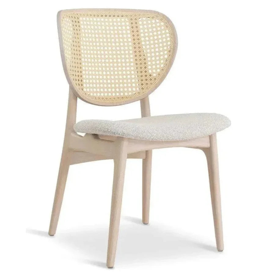 Urbia Joelma Boucle Fabric Armless Dining Chair