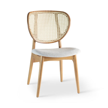 Urbia Joelma Boucle Fabric Armless Dining Chair