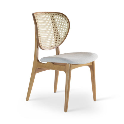 Urbia Joelma Boucle Fabric Armless Dining Chair
