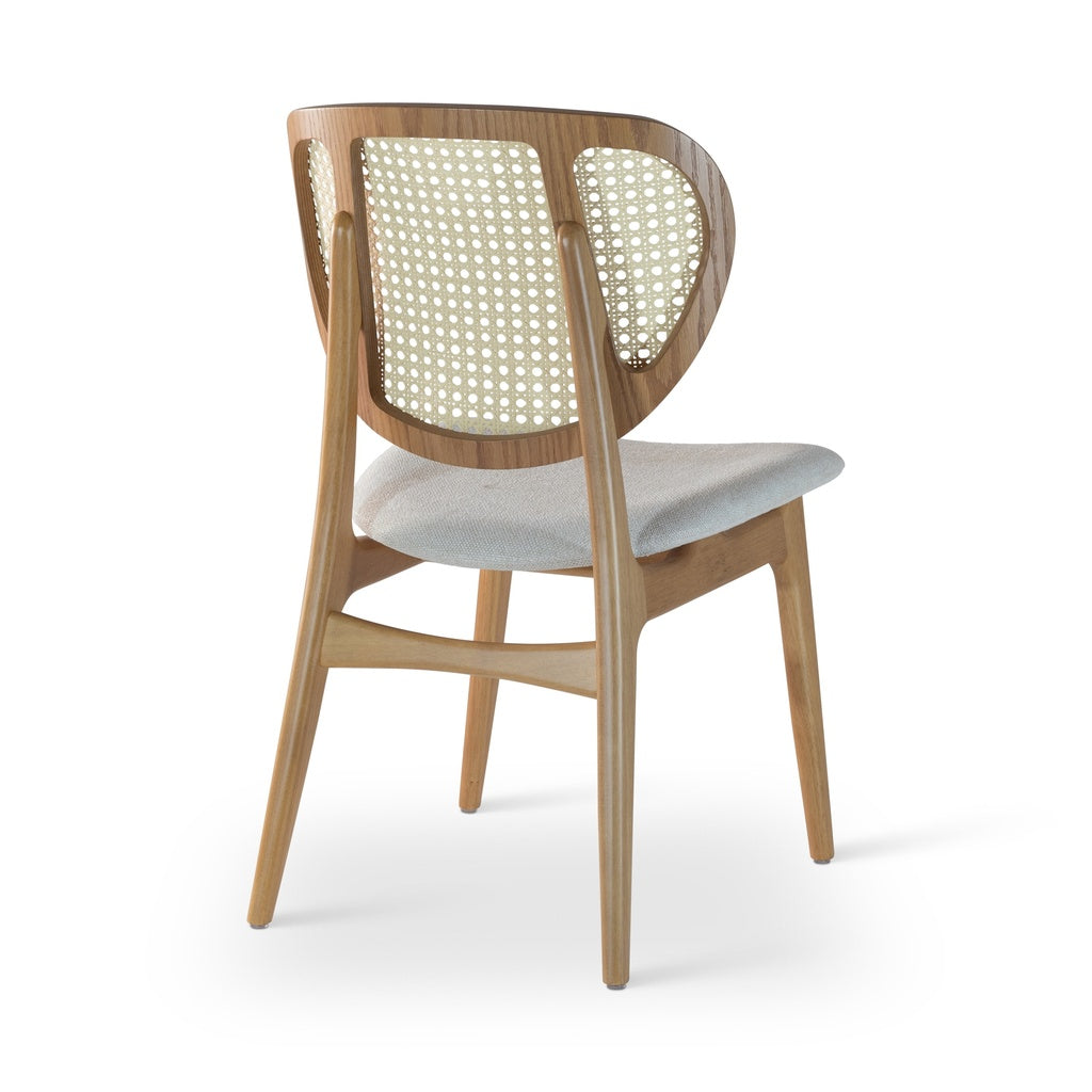 Urbia Joelma Boucle Fabric Armless Dining Chair