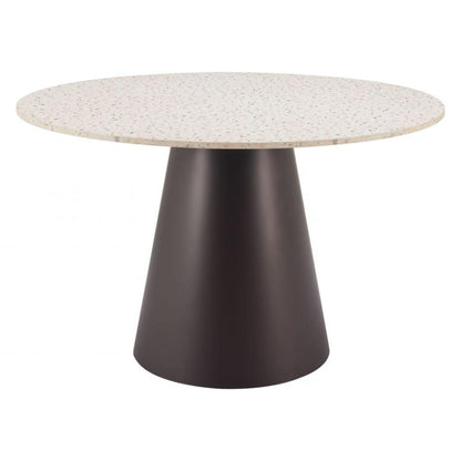 Zuo Modern Jorf Wood Top Round Dining Table