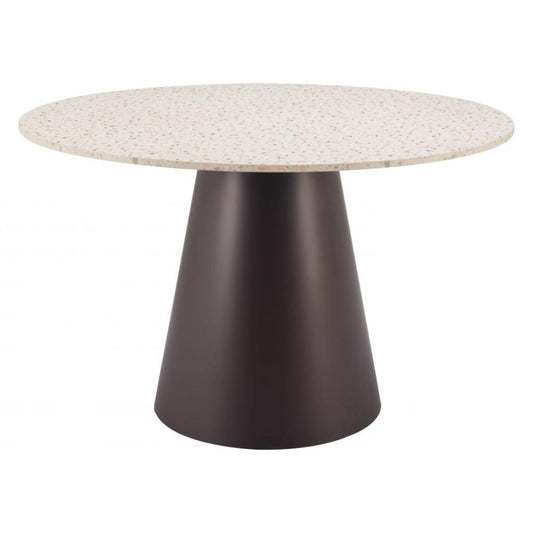 Zuo Modern Jorf Wood Top Round Dining Table