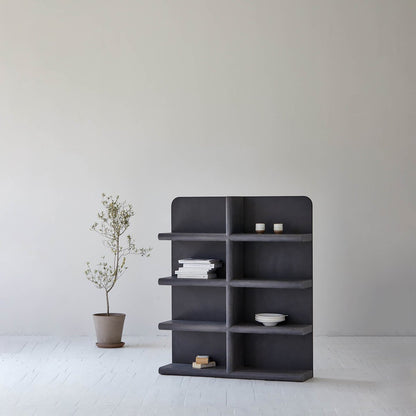 LH Home Julian Wooden Black Etagere