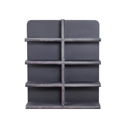 LH Home Julian Wooden Black Etagere