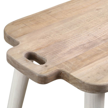LH Home Juliet Wooden Brown Side Table
