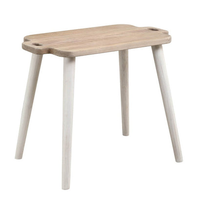 LH Home Juliet Wooden Brown Side Table