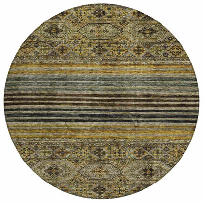 LOOMLAN Rugs Julissara Gray Washable Indoor-Outdoor Rug