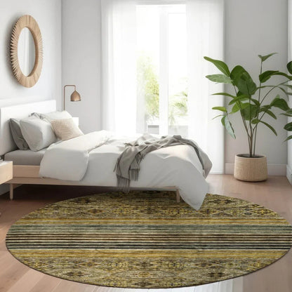 LOOMLAN Rugs Julissara Gray Washable Indoor-Outdoor Rug