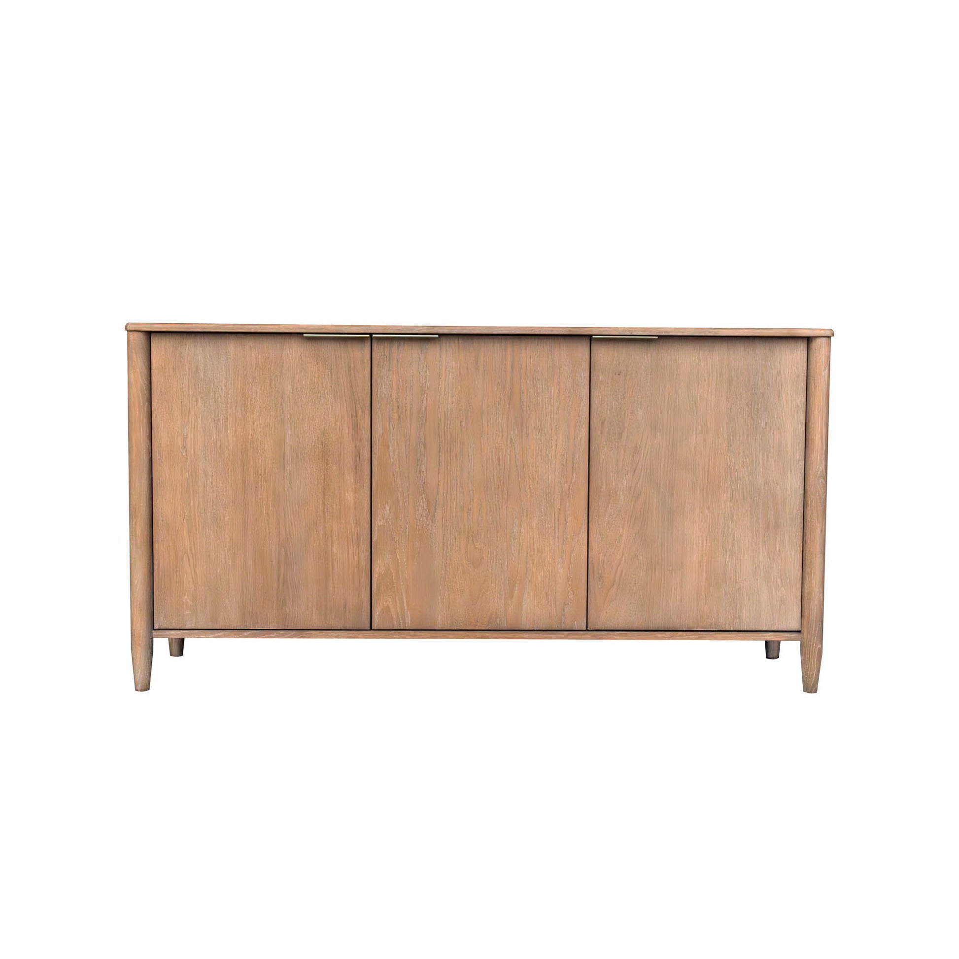 LH Home Kamelia Three Doors Wood Sideboard