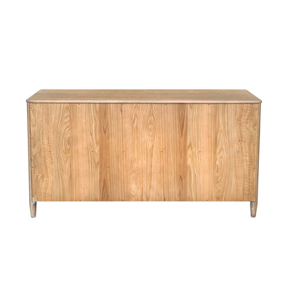 LH Home Kamelia Three Doors Wood Sideboard