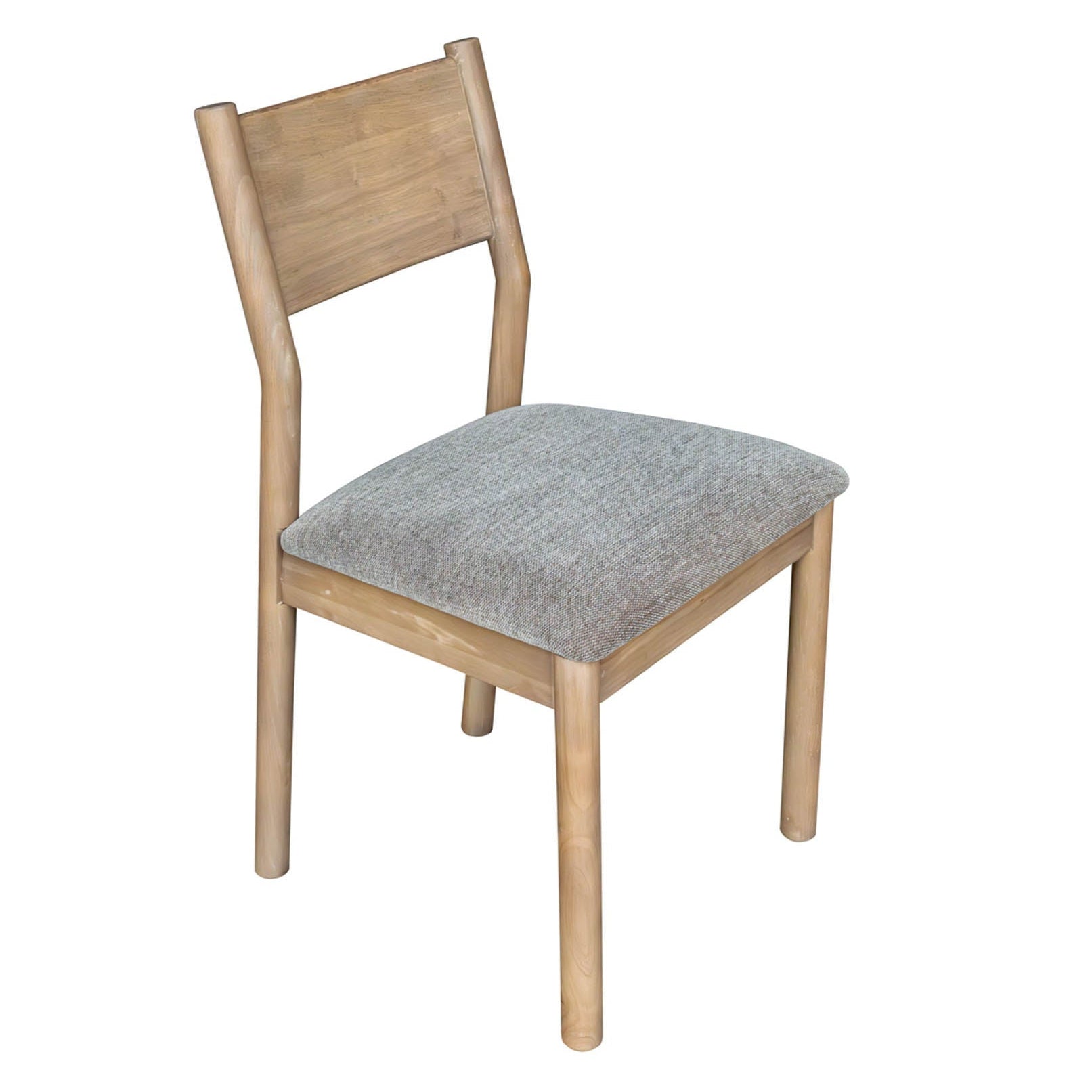 LH Home Kamelia Grey Armless Dining Chair 2PC