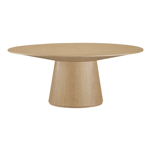 Otago Natural Wood Oval Dining Table