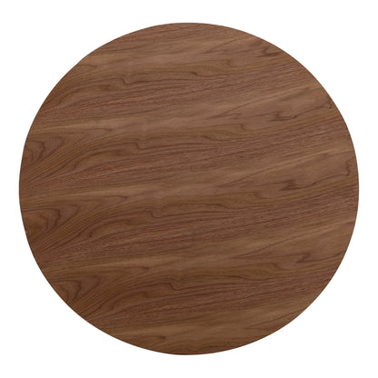 Otago Wood Brown Round Coffee Table