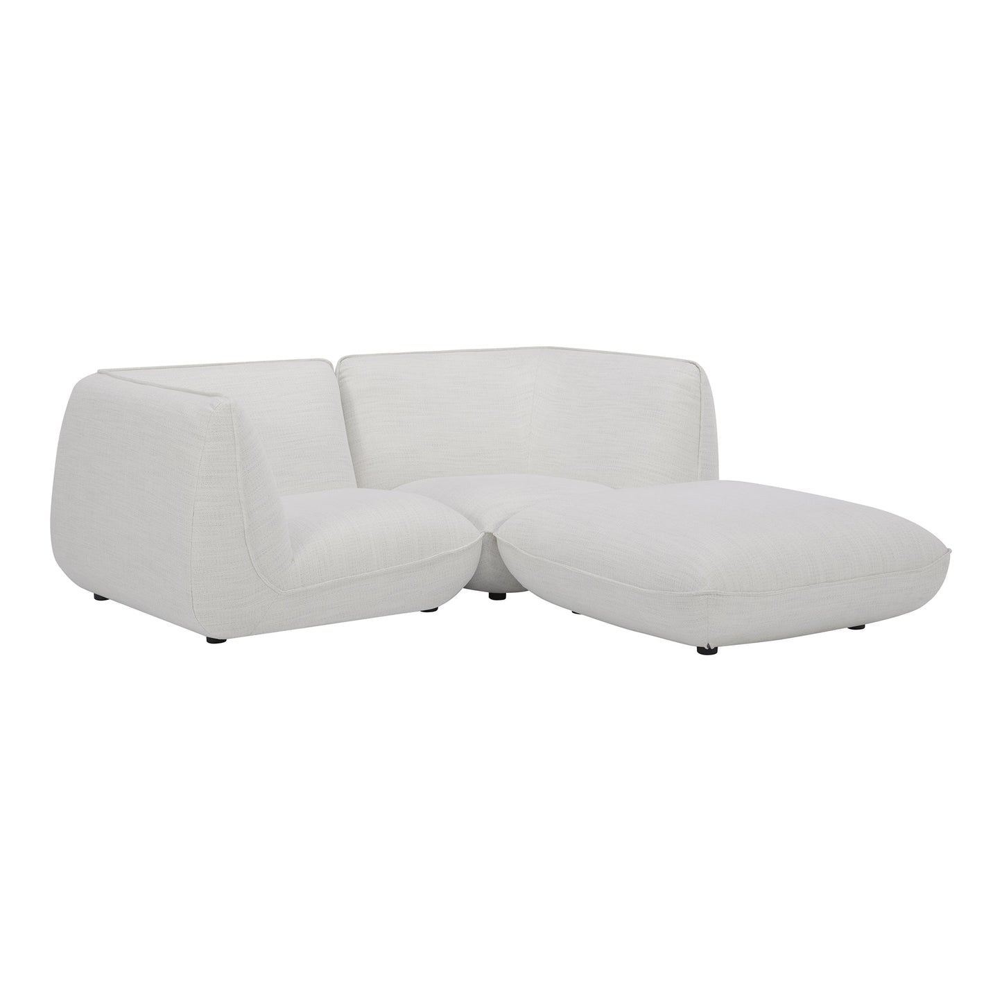 Zeppelin Nook Polyester Upholstered Modular Sectional