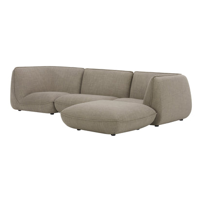 Zeppelin Lounge Polyester Upholstered Modular Sectional