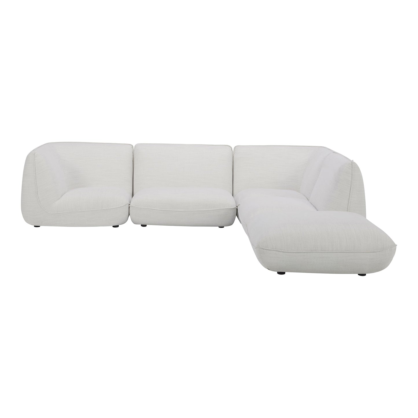 Zeppelin Lounge Polyester Upholstered Modular Sectional