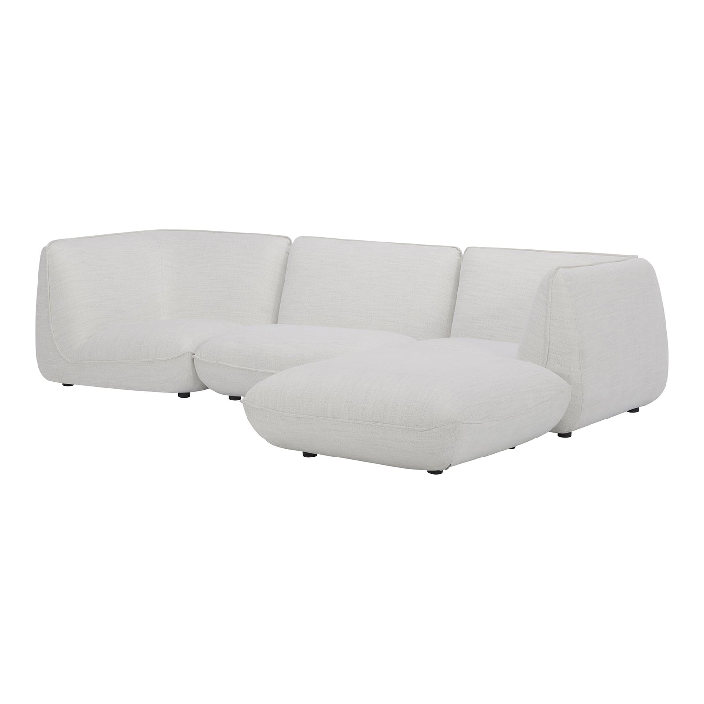 Zeppelin Lounge Polyester Upholstered Modular Sectional