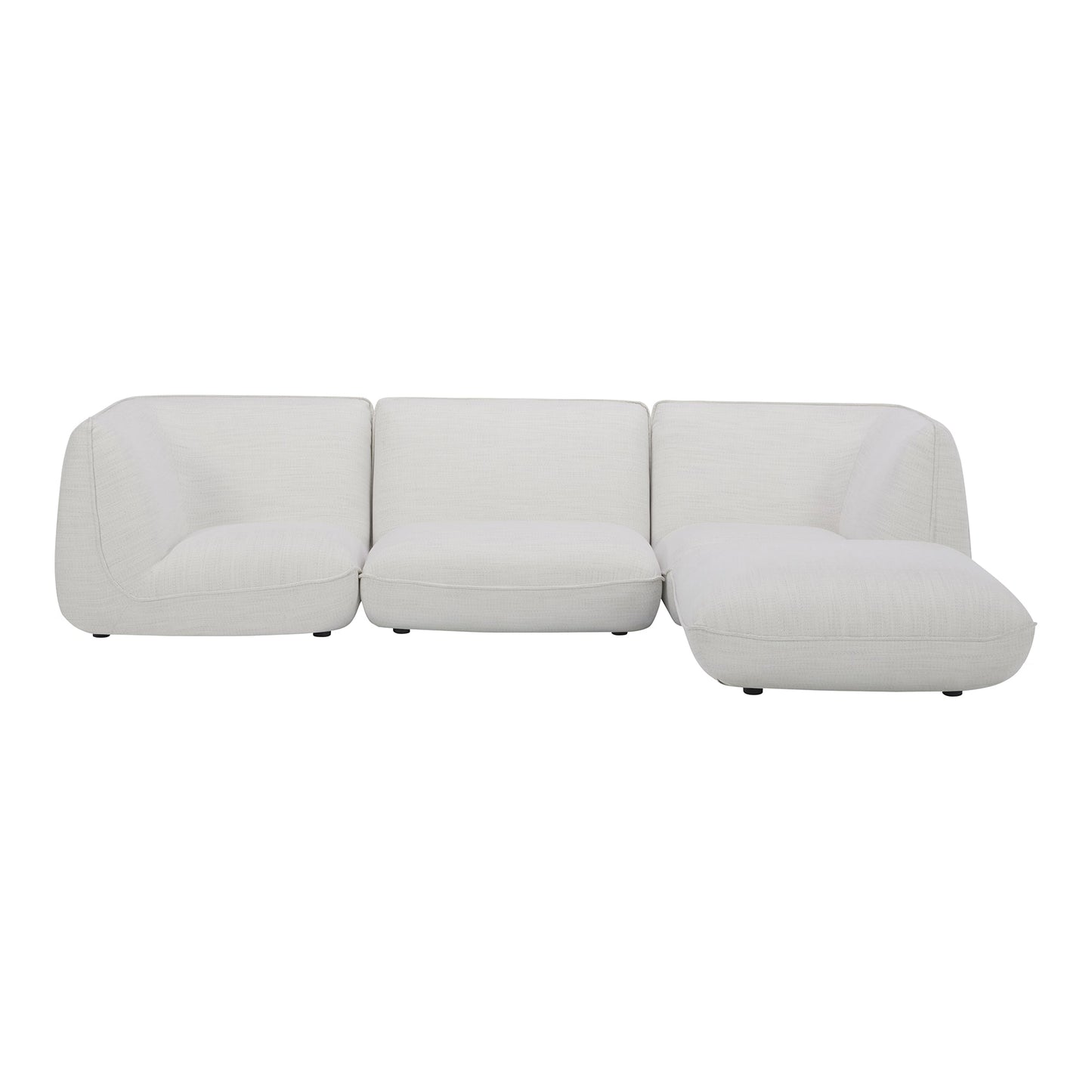 Zeppelin Lounge Polyester Upholstered Modular Sectional