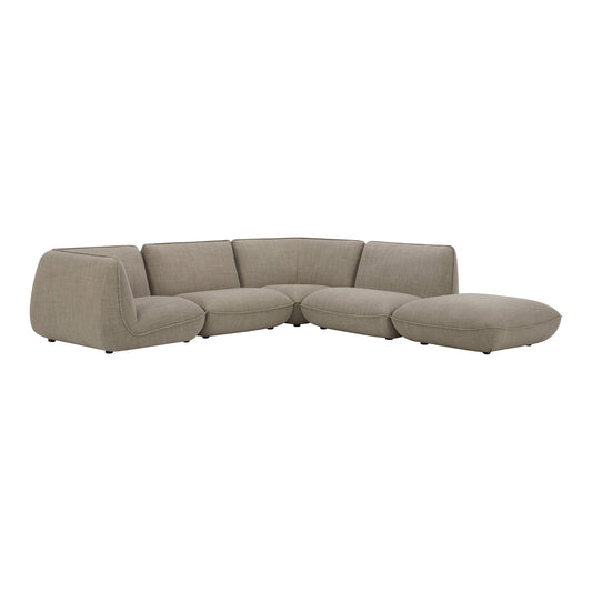 Zeppelin Dream Polyester Upholstered Modular Sectional