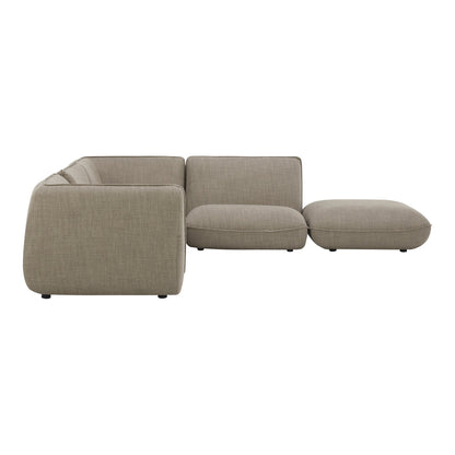 Zeppelin Dream Polyester Upholstered Modular Sectional