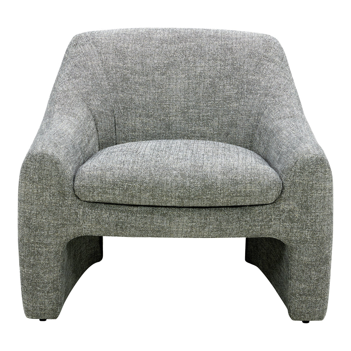 Moe's Home Kenzie Performance Fabric Armless Accent Chair