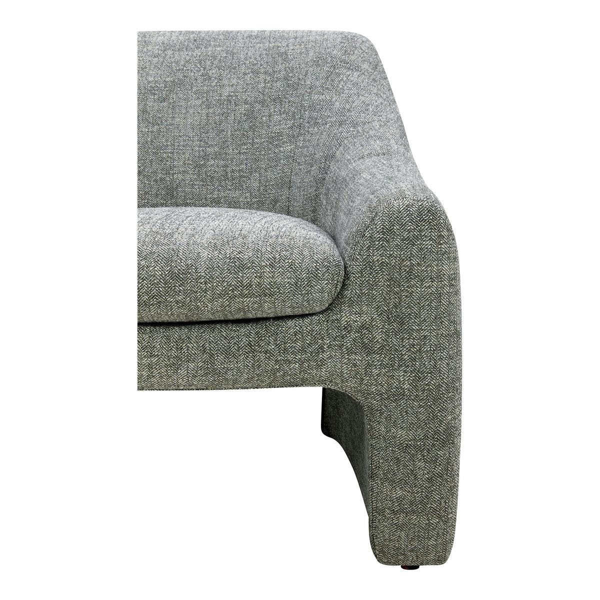 Moe's Home Kenzie Performance Fabric Armless Accent Chair