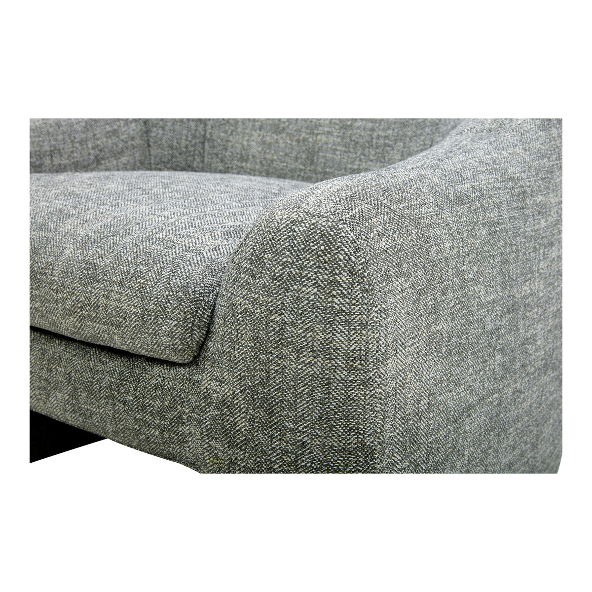Moe's Home Kenzie Performance Fabric Armless Accent Chair