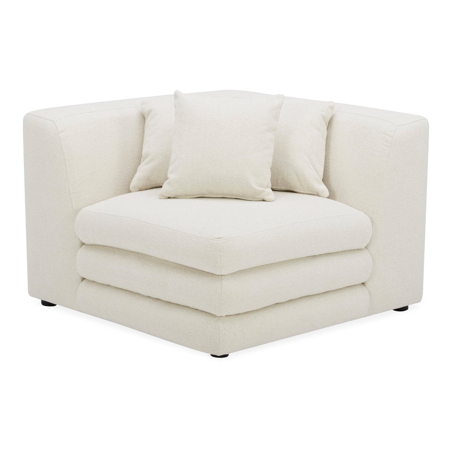 Lowtide Polyester Upholstered Corner Chair