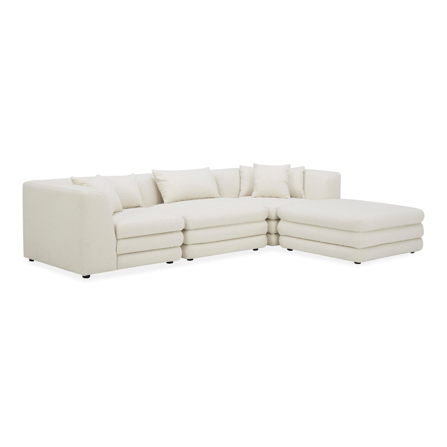 Lowtide Polyester Upholstered Lounge Modular Sectional