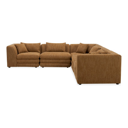 Lowtide Classic L-Shaped Polyester Upholstered Modular Sectional