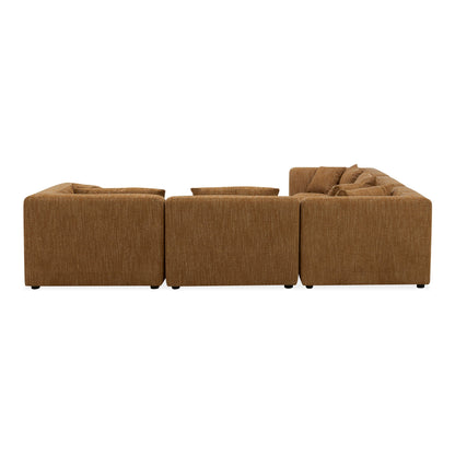 Lowtide Classic L-Shaped Polyester Upholstered Modular Sectional