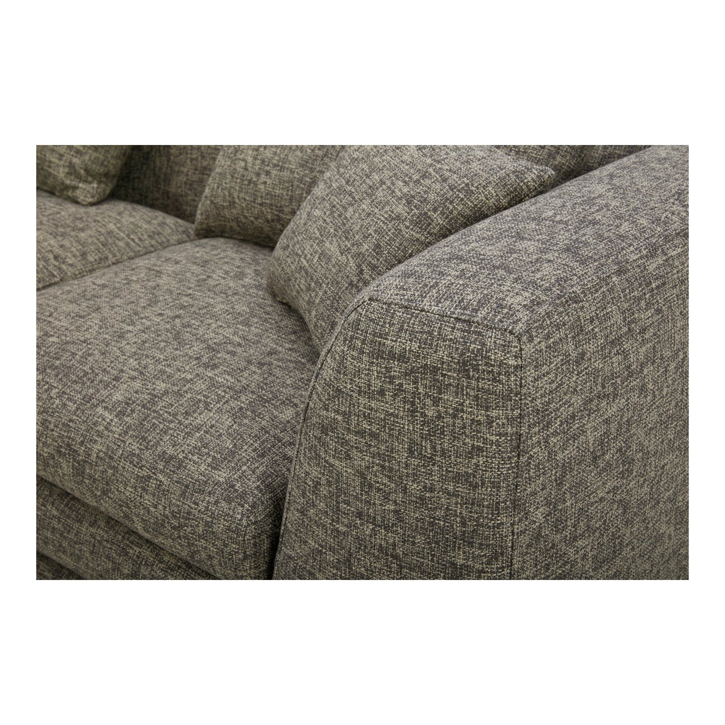 Lowtide Classic L-Shaped Polyester Upholstered Modular Sectional