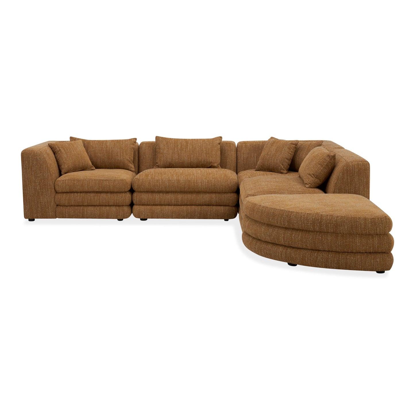 Lowtide Alcove Polyester Upholstered Modular Sectional