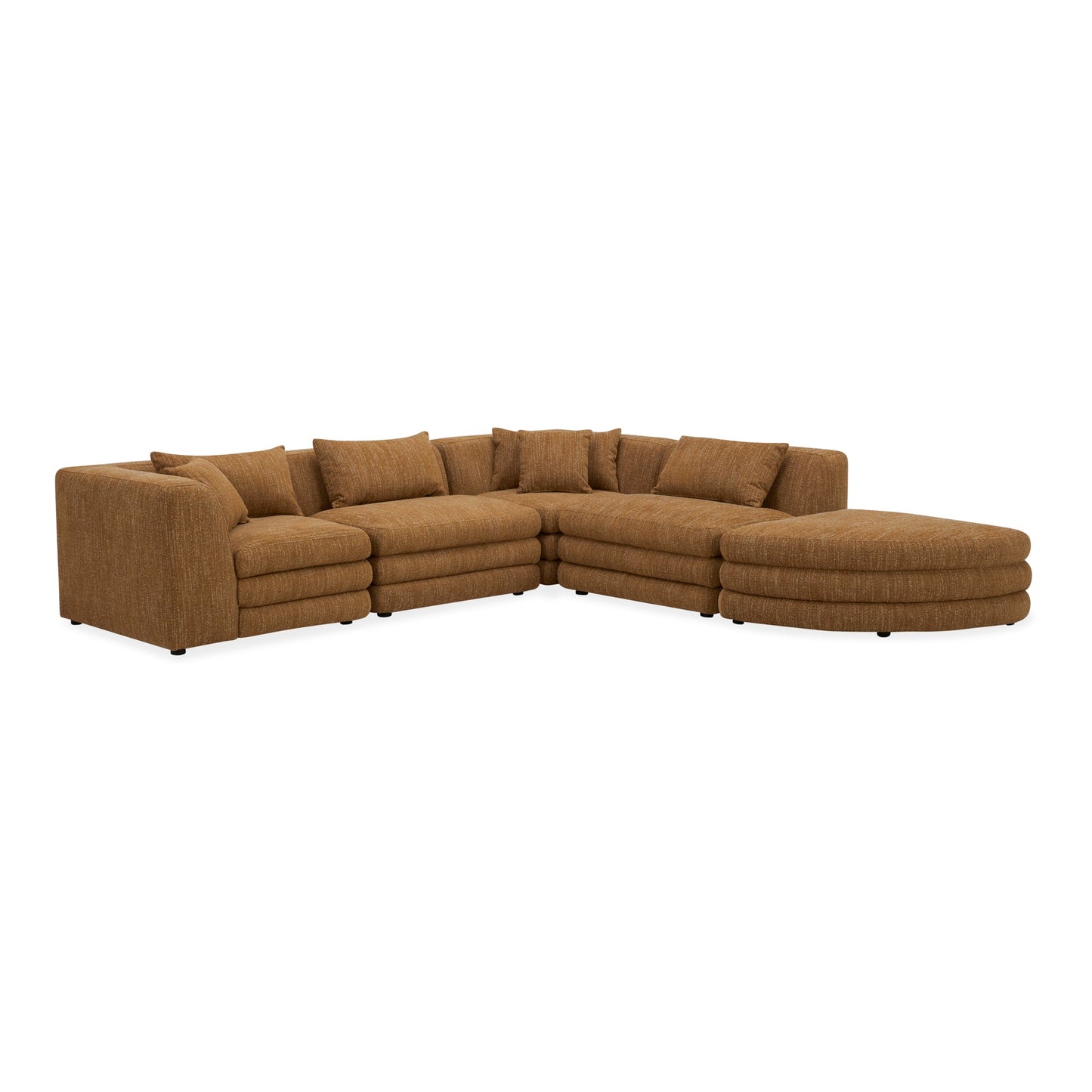 Lowtide Alcove Polyester Upholstered Modular Sectional