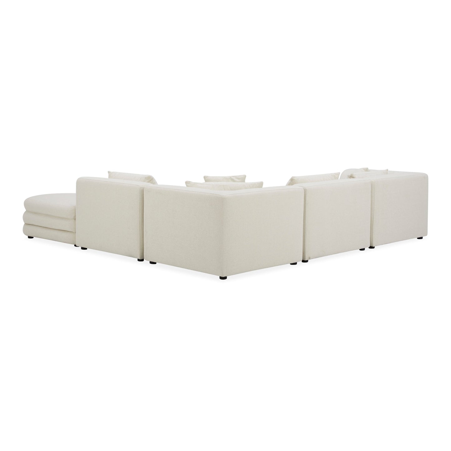 Lowtide Alcove Polyester Upholstered Modular Sectional