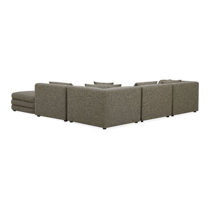 Lowtide Alcove Polyester Upholstered Modular Sectional