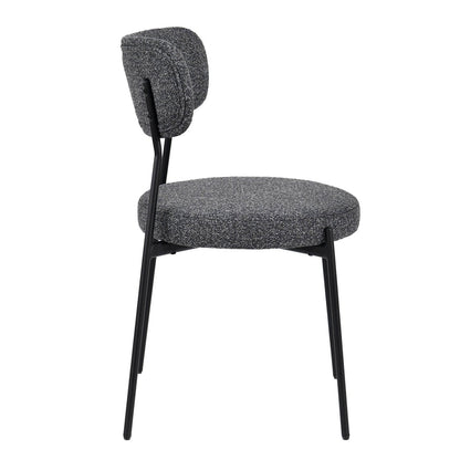 LH Home Kai Fabric Armless Dining Chair (Set of 2)