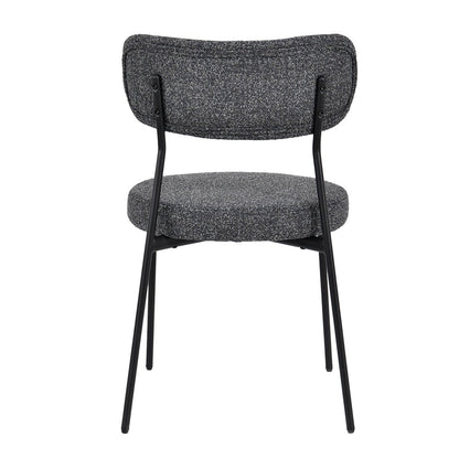LH Home Kai Fabric Armless Dining Chair (Set of 2)