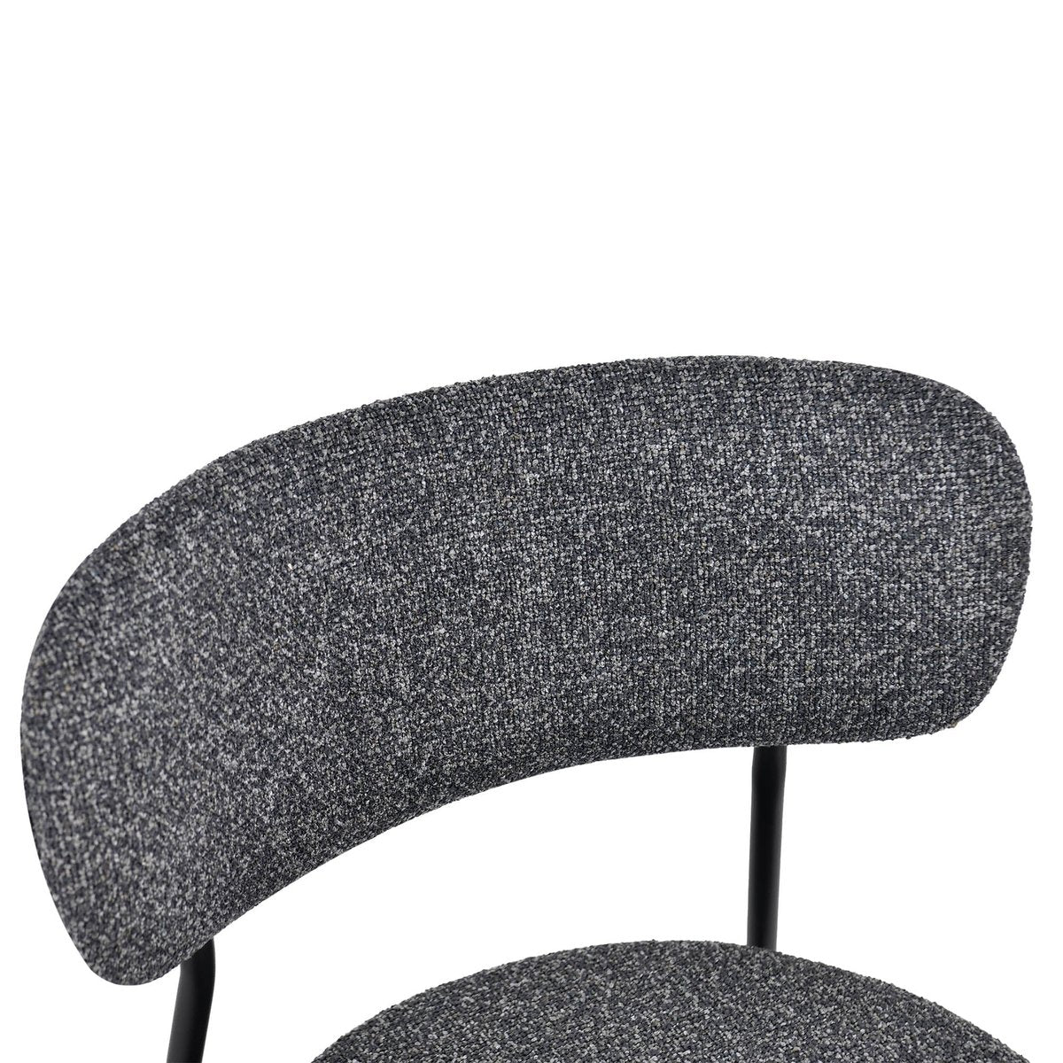 LH Home Kai Fabric Armless Dining Chair (Set of 2)