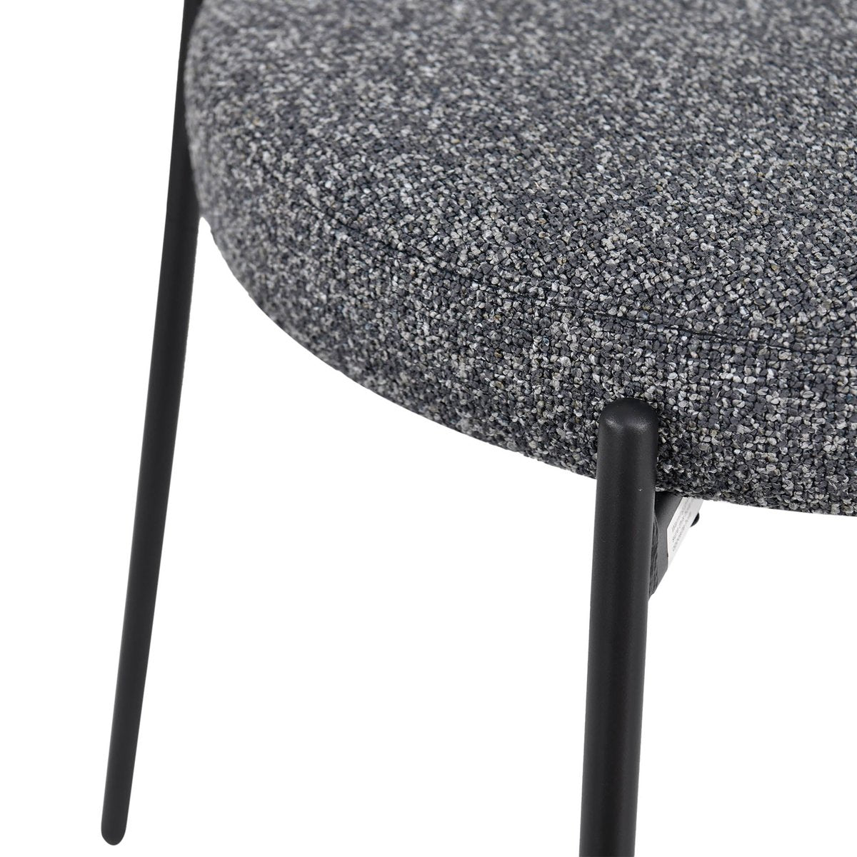 LH Home Kai Fabric Armless Dining Chair (Set of 2)