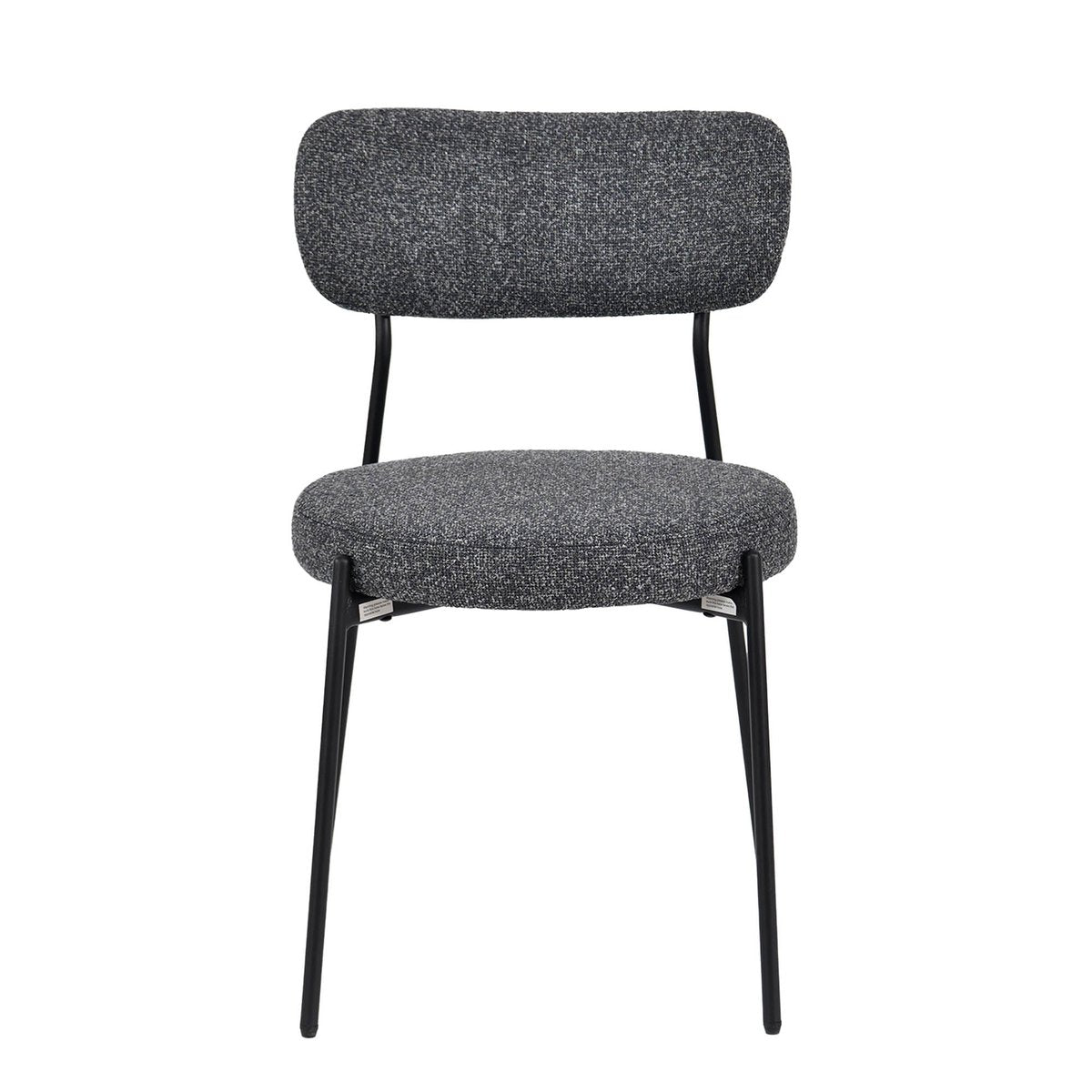 LH Home Kai Fabric Armless Dining Chair (Set of 2)