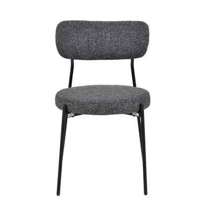 LH Home Kai Fabric Armless Dining Chair (Set of 2)