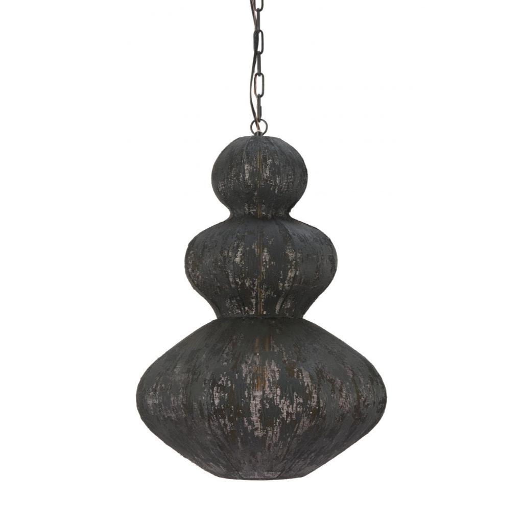 Zuo Modern Kali Iron Black Ceiling Lamp