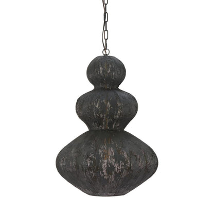 Zuo Modern Kali Iron Black Ceiling Lamp