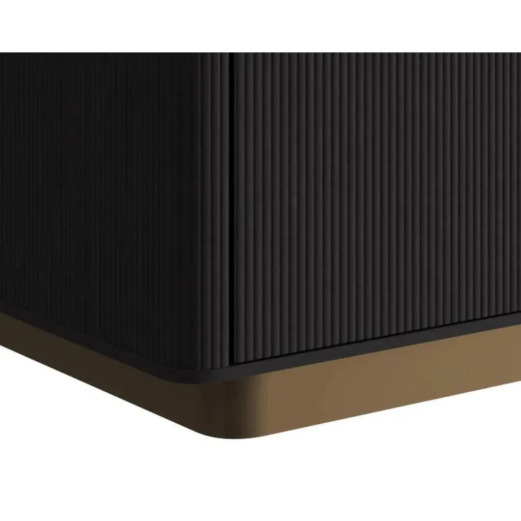 Kalla 2 Drawers Wooden Nightstand - LOOMLAN - SUNPAN - Nightstands