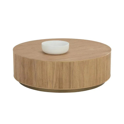 SUNPAN Kalla Wooden Round Coffee Table