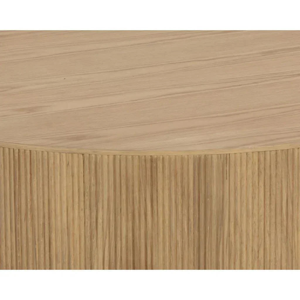 SUNPAN Kalla Wooden Round Coffee Table