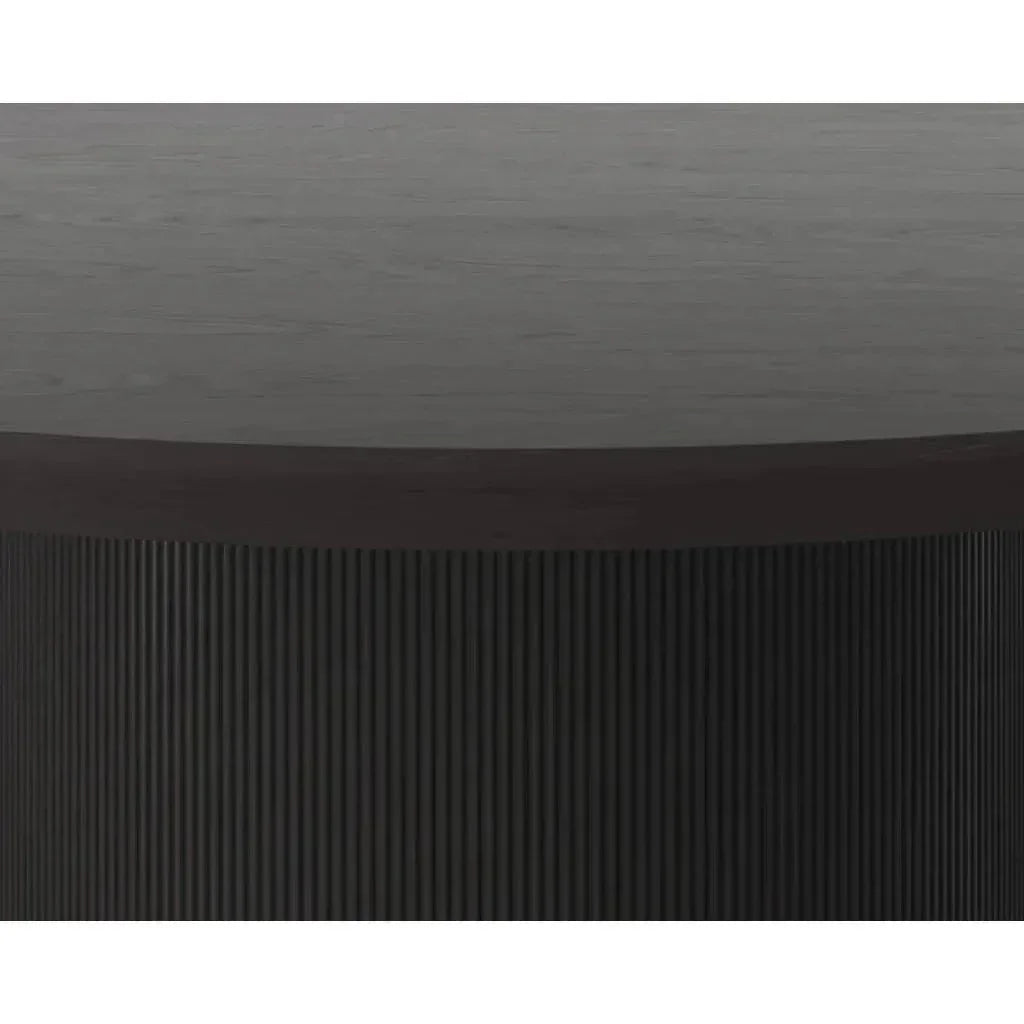 Kalla Wooden Round Dining Table-Dining Tables-SUNPAN-LOOMLAN