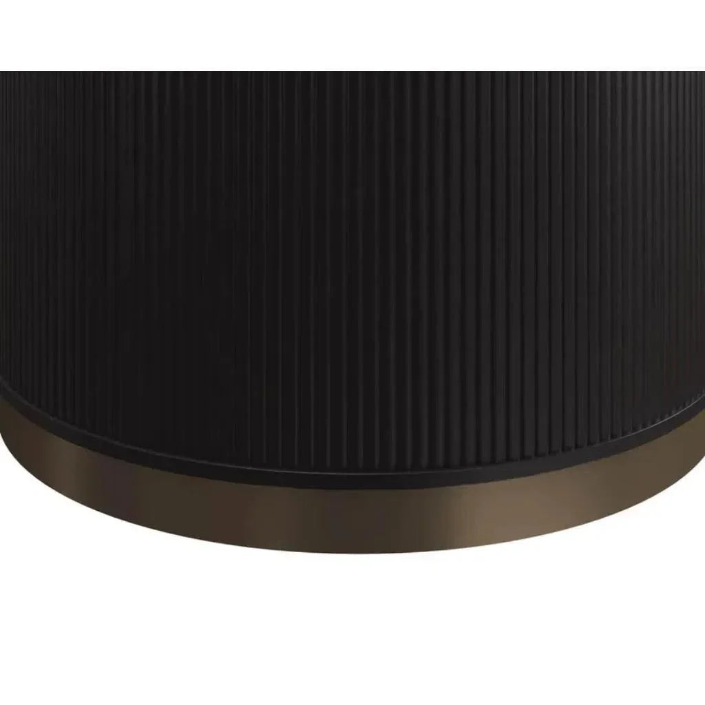 SUNPAN Kalla Wooden Round Side Table